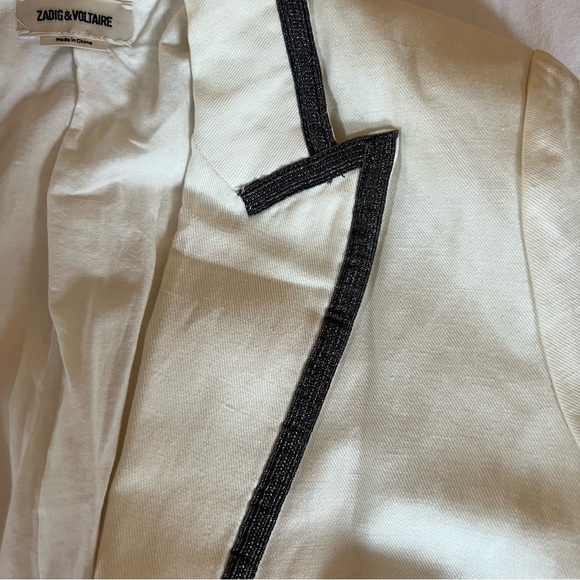 ZADIG & VOLTAIRE White Blazer - Picture 6 of 6